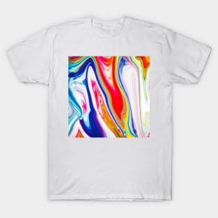 Colorful Marble Inkscape T-Shirt